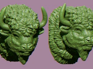 bison 3D Model