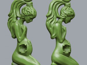 pendant mother 3D Model