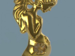 pendant mother 3D Model