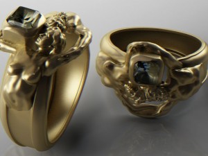 wedding ring 3D Model