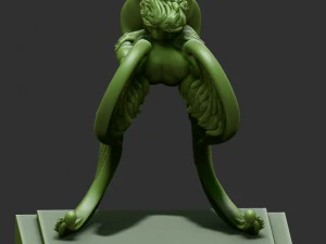 statue of angel 3D Model