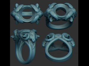 ring ram 3D प्रिंट मॉडल