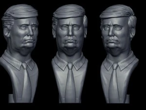 donald trump 3D Print Model