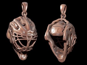 hockey goalie mask 3D Print Model