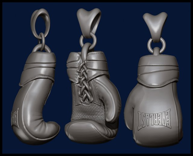boxing gloves 3D Print Model .c4d .max .obj .3ds .fbx .lwo .lw .lws