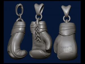 boxing gloves 3D printmodel
