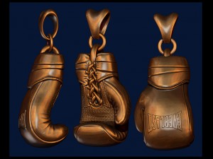 boxing gloves 3Dプリントモデル