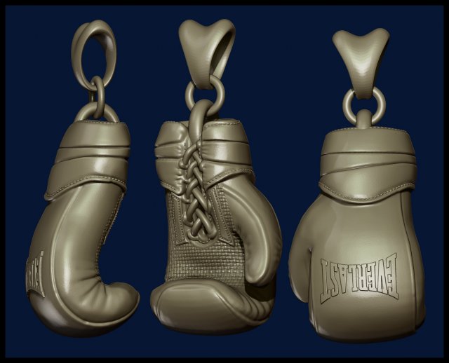 Download boxing gloves 3D Model
