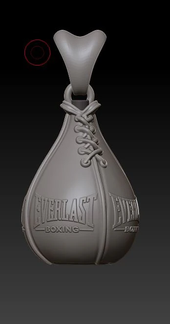 punching bag pendant 3D Print Model .c4d .max .obj .3ds .fbx .stl .blend