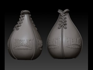 punching bag pendant Model do druku 3D