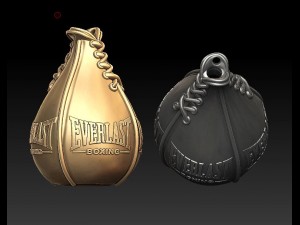 punching bag pendant Model do druku 3D