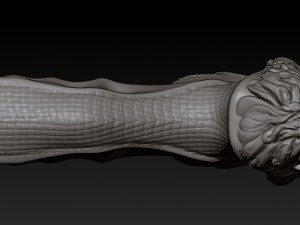 cane lion 3d 3D 打印模型