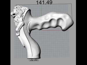 cane lion 3d 3D 打印模型