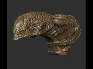 cane alien 3d print model 3D Print Model