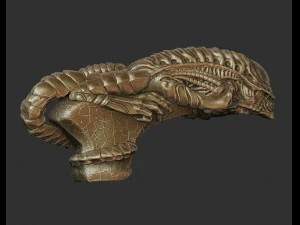 cane alien 3d print model 3D Print Model
