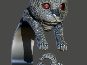 cat ring 3D Принт Модель