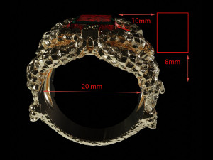 joker ring Model do druku 3D