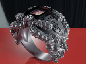 joker ring 3D Print Model