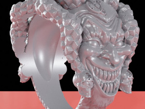 joker ring Model do druku 3D