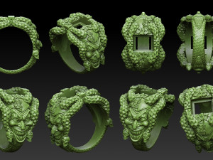 joker ring Model do druku 3D