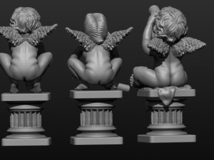 bad angels 3D 打印模型