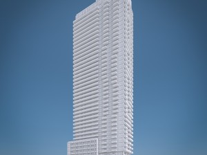 high-rise residential building 3D Модель