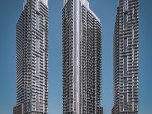 high-rise residential building 3D Модель