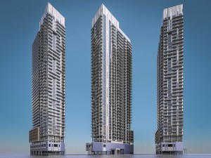 high-rise residential building 3D Модель
