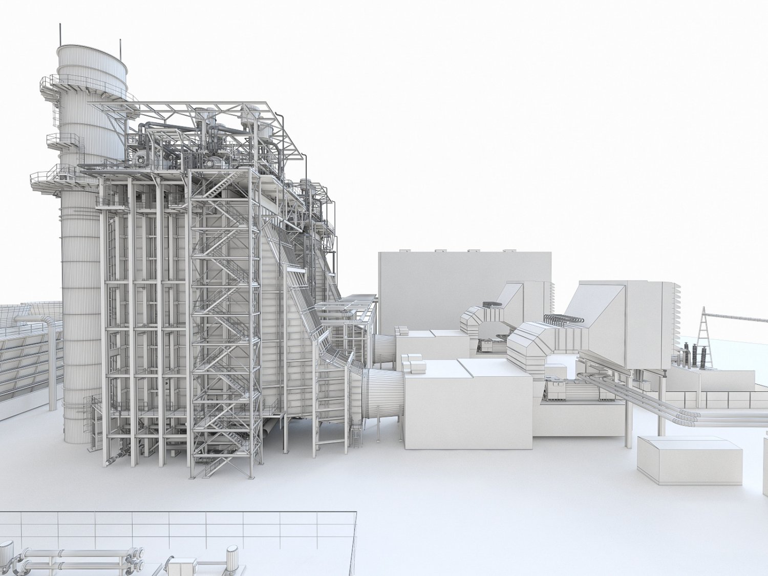 Power plant 3. Power Plant gaz Turbine Project 1600mw. Power Plant gaz Turbine Project 1600mw Syrdarya 1.