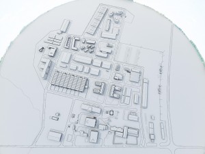 industrial factory warehouse complex Modelo 3D