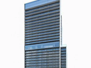 high-rise buildings collection 3D Model