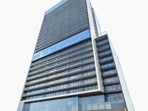 high-rise buildings collection Modello 3D