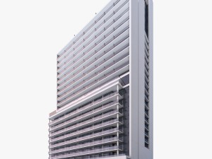 high-rise buildings collection Modello 3D