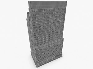 high-rise buildings collection 3D Model