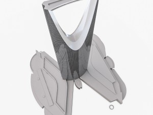 gulf skyscrapers set Modelo 3D