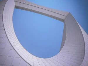 gulf skyscrapers set 3D Model