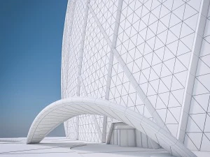 gulf skyscrapers set 3D Model