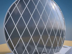 gulf skyscrapers set 3D Model