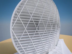 gulf skyscrapers set 3D Model