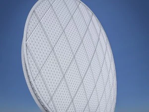 gulf skyscrapers set 3D Model