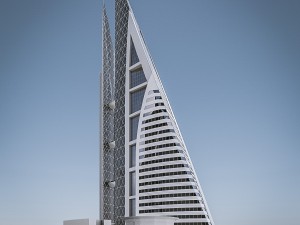 gulf skyscrapers set Modelo 3D