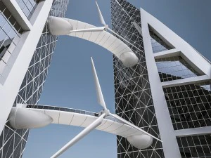 gulf skyscrapers set 3D Model