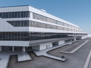 port terminal Modelo 3D