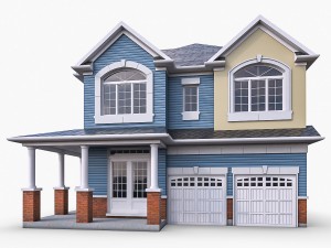 cottage house collection 3D 모델