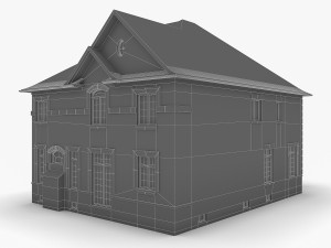 cottage house collection 3D 모델