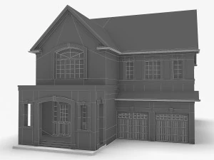 cottage house collection 3D Model