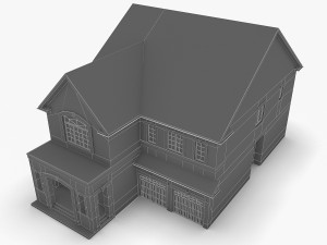 cottage house collection 3D 모델