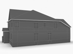 cottage house collection 3D 모델