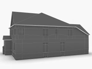 cottage house collection 3D Model
