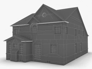 cottage house collection 3D Model